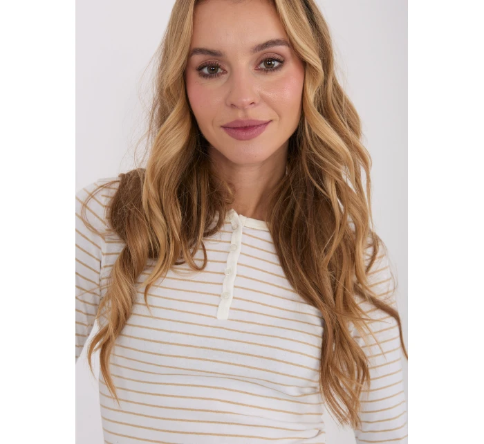 Halenka WT BZ A1271.49 bílá a béžová