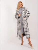 Dámský kabát LK EN 509558.67 světle modrý - Lakerta Dámský kabát LK EN 509558.67 světle modrý - Lakerta