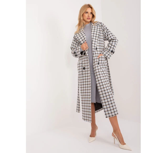 Dámský kabát LK EN 509558.67 světle modrý - Lakerta Dámský kabát LK EN 509558.67 světle modrý - Lakerta