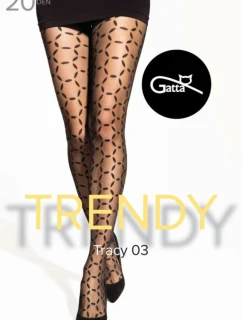 TRACY -03 Punčocháče 20 DEN-5