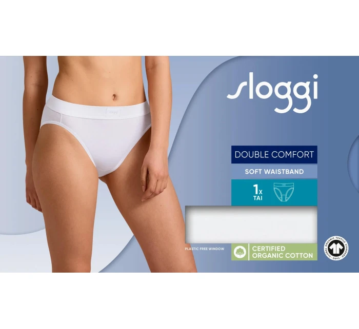 Dámské kalhotky Double Comfort T Tai - WHITE - bílé 0003 - SLOGGI