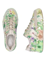 Dámské boty na platformě zelené Rieker M7711-91