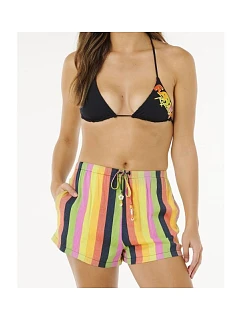 Dámské šortky RIP CURL Neon Stripe Beach Short, vícebarevné