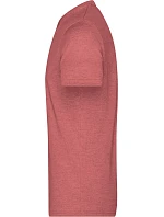 JN Pánské tričko s výstřihem do V 02.0 red melange model 22494643 - Daiber JN Pánské tričko s výstřihem do V 02.0 red melange model 22494643 - Daiber
