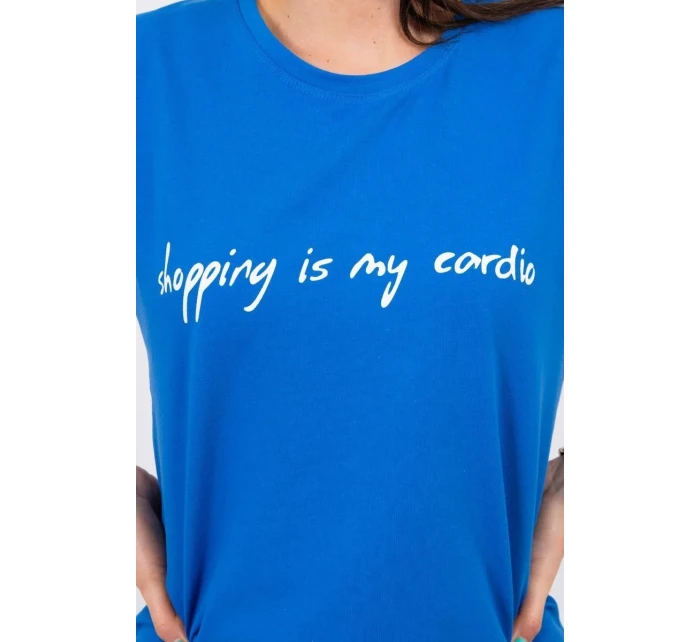 Nakupování je moje kardio chrpová halenka