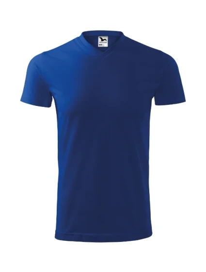 Heavy V-neck tričko unisex královská modrá Heavy V-neck tričko unisex královská modrá