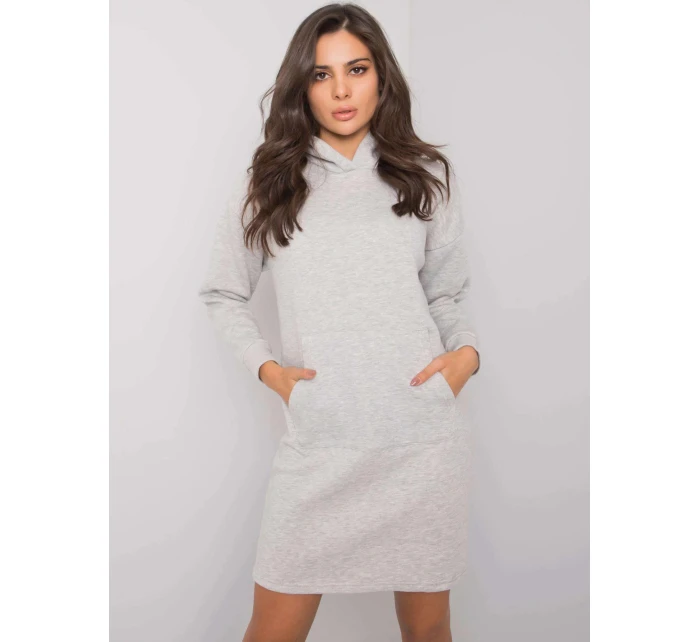 Dámské zateplené šaty s kapsou 30323A2 - SUBLEVEL