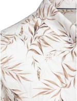 Pánská košile s listy bílá Dstreet model 21989349 - FashionStreet