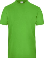 Daiber JN 1802 Pánské pracovní tričko z bio bavlny - Solid 02.1802 lime green