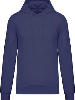 Kariban K 4027 Pánská eco-friendly mikina s kapucí 20.4027 deep purple