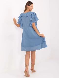 Sukienka MI SK model 21217585 ciemny niebieski - FPrice