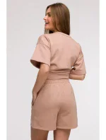 model 21047245 Šortky s kapsami mocca - BeWear model 21047245 Šortky s kapsami mocca - BeWear