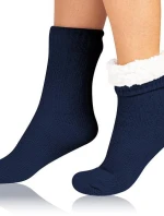 Extrémně teplé ponožky EXTRA WARM SOCKS Tmavě modrá - BELLINDA