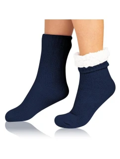 Extrémně teplé ponožky EXTRA WARM SOCKS Tmavě modrá - BELLINDA