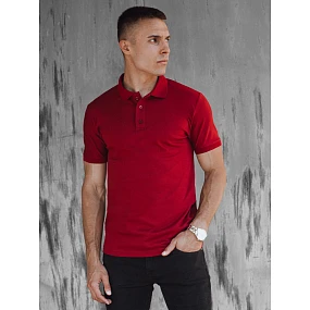 Pánská bordó polokošile Dstreet model 21977456 - FashionStreet