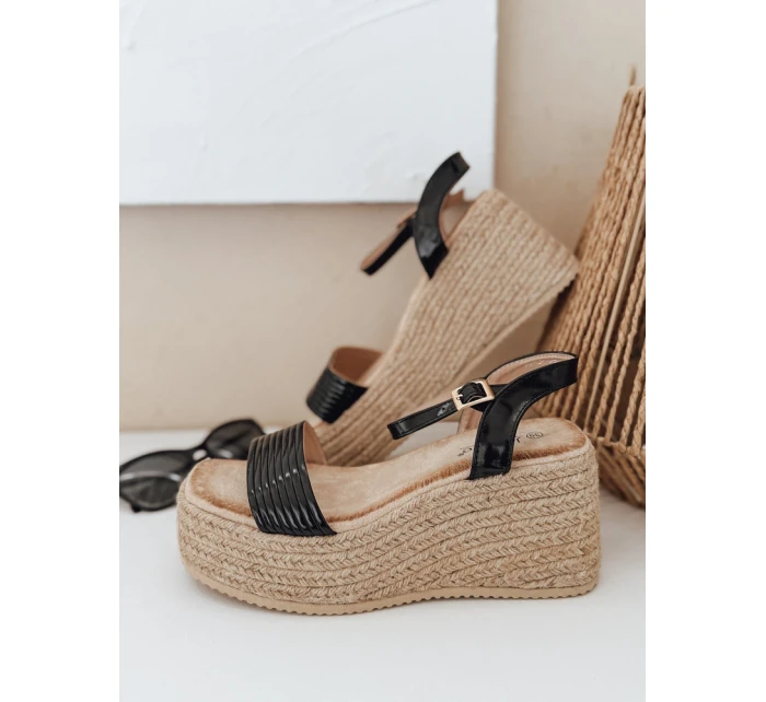 Dámské sandály TRENDJOY black FashionStreet ZY0987