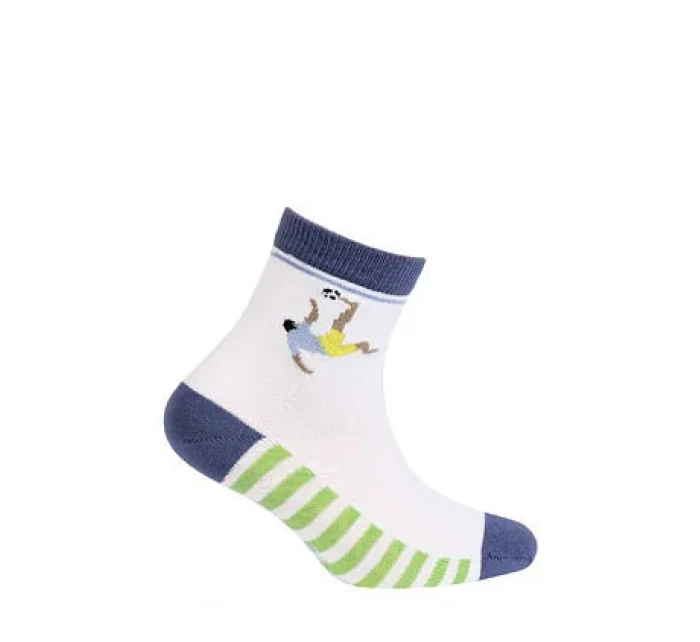 Skarpety  chłopięce wzorowane model 16127234 - Wola