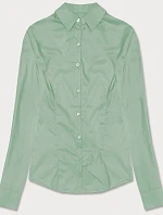 Klasické dámské světle zelené tričko (HH039-39)