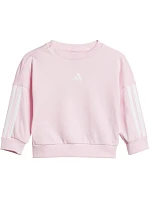 Dětské tepláky adidas Essentials Joggers růžovo-fialové JD6482