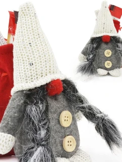 Dekorativní marshmallow s dárkovým sáčkem 15CM tmavě šedé dětské