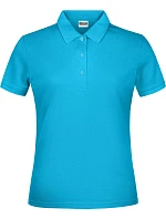 Daiber JN 791 Dámské piqué polo 02.0791 turquoise