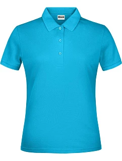 Daiber JN 791 Dámské piqué polo 02.0791 turquoise