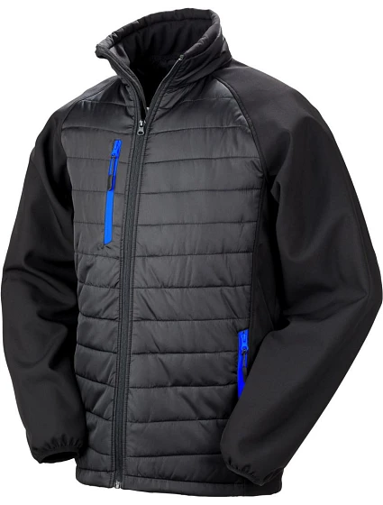Result R 237X Hybridní bunda "Compass" 30.237X black/royal Result R 237X Hybridní bunda "Compass" 30.237X black/royal