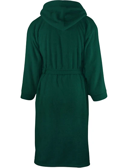 Bathrobe Župan s kapucí dark green model 22526767 - The One Towelling