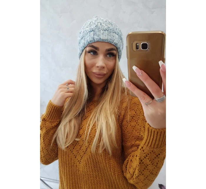 Dámská čepice Eliza K205 modrá Dámská čepice Eliza K205 modrá