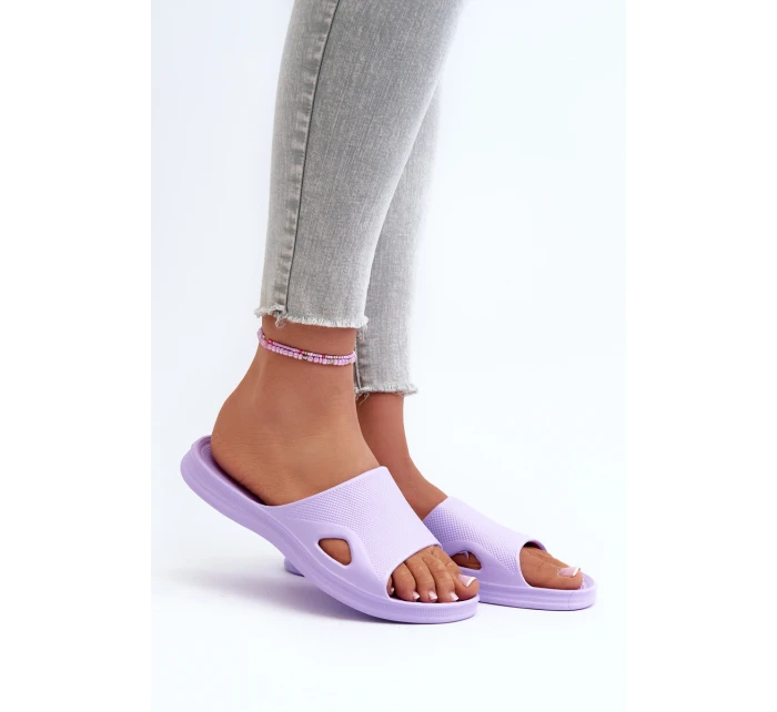 Klasické Dámské Žabky Fialové model 21662072 - Boto Klasické Dámské Žabky Fialové model 21662072 - Boto