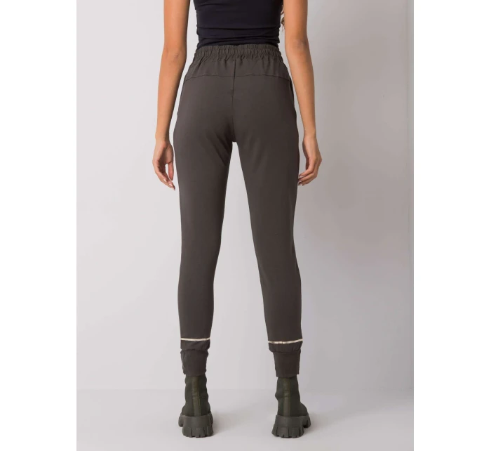 Tepláky RV DR 7072.26 tmavá khaki