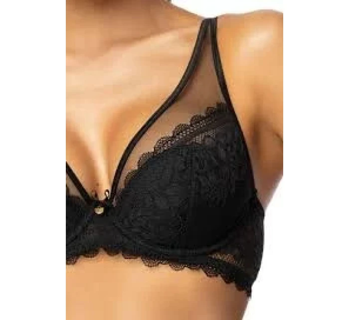 Dámská push-up podprsenka Estelle M-0198/11 Černá - MAT