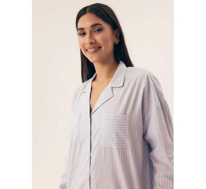 Henderson Dámské pyžamo  dlouhé/r SXL pruhované model 21022954 - HENDERSON LADIES