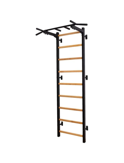 DŘEVĚNÝ KOVOVÝ GYMNASTICKÝ ŽEBŘÍK S KOVOVOU TYČÍ BENCHK 721B DŘEVĚNÝ KOVOVÝ GYMNASTICKÝ ŽEBŘÍK S KOVOVOU TYČÍ BENCHK 721B