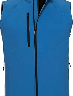 Pánská 3vrstvá softshellová vesta 10. azure blue model 22467275 - Russell Athletic