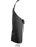 SOL'S Gala Zástěra s laclem 25.8010 dark grey