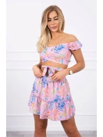 Fialová květinová sada Fialová květinová sada