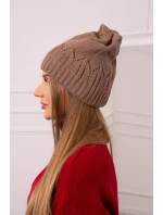 Dámská čepice Irmina K333 mocca Dámská čepice Irmina K333 mocca