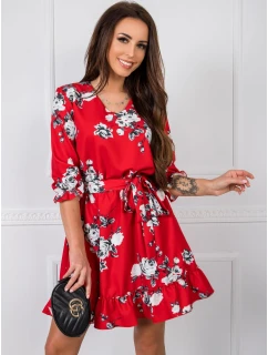 Šaty LK SK 507917.23P červená