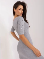 Dámské šaty EM SK HS 20 252.73 Šedá - FPrice