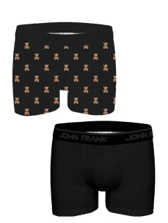 Pánské boxerky John Frank JF2BFUN102 2PACK
