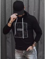 Pánská černá mikina model 21966823 - Dstreet