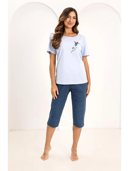Pyžamo Regina 731 cr/r M-XL W26 dámské Pyžamo Regina 731 cr/r M-XL W26 dámské