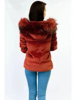 dámská bunda s kapucí model 21242236 - Libland