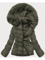 KRÓTKA KURTKA DAMSKA ZIMOWA KHAKI model 21244662 - YES!PINK KRÓTKA KURTKA DAMSKA ZIMOWA KHAKI model 21244662 - YES!PINK