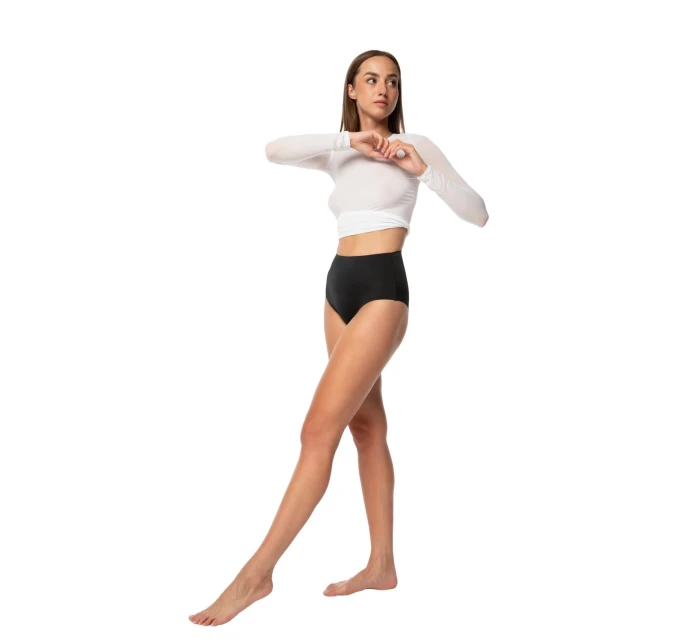 Dámské kalhotky Amber brasil maxi black - JULIMEX