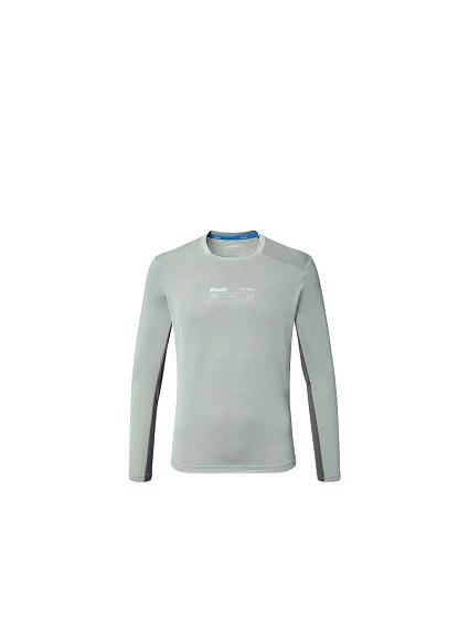 Pánské tričko MILLET Intense Ts Ls M, šedé