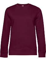 B&C QUEEN Crew Neck_° Dámská mikina 01.W01Q dark cherry B&C QUEEN Crew Neck_° Dámská mikina 01.W01Q dark cherry