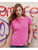 Dámské piqué polo z bio bavlny 02. graphite model 22534205 - Daiber Dámské piqué polo z bio bavlny 02. graphite model 22534205 - Daiber