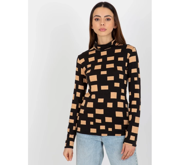 Dámská halenka LK BZ 509197.53P černá - FPrice